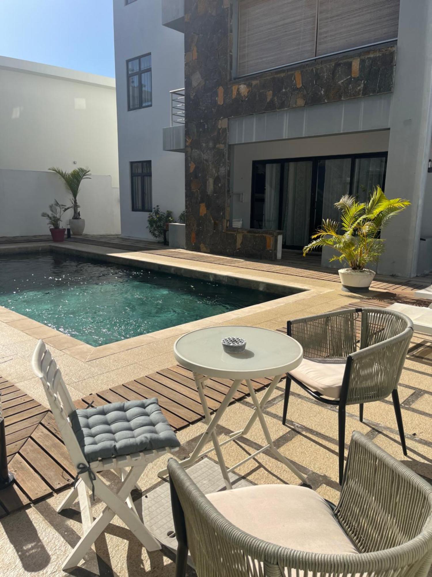 Charmant T4 Avec Vue Piscine Grand Baie Exteriör bild